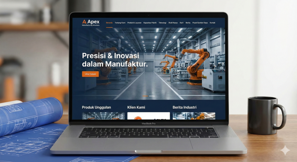 Jasa website company profile